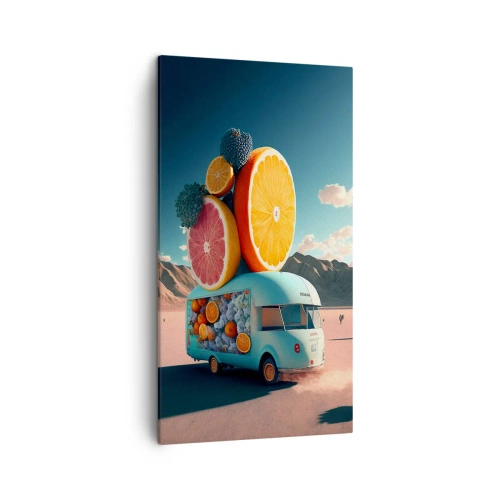 Obraz na plátne - Chuť prázdnin - 45x80 cm