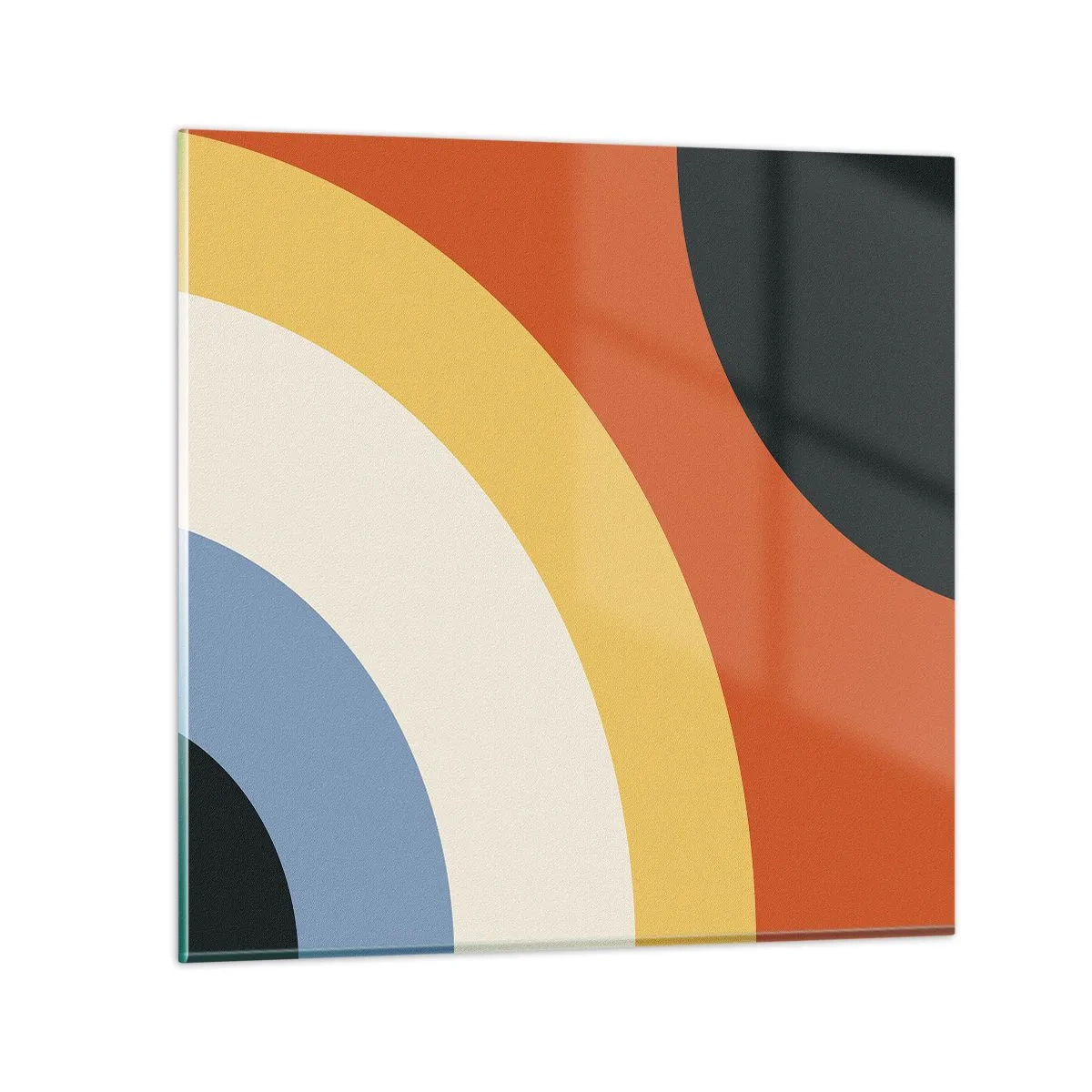 Obraz na skle - K sebe samému - 40x40 cm