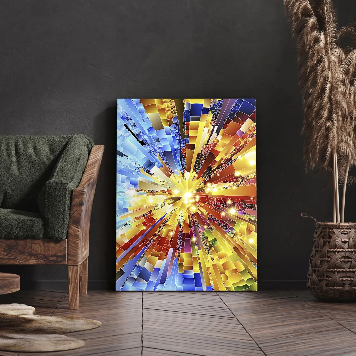 Obraz na plátne - In medias res - 50x70 cm