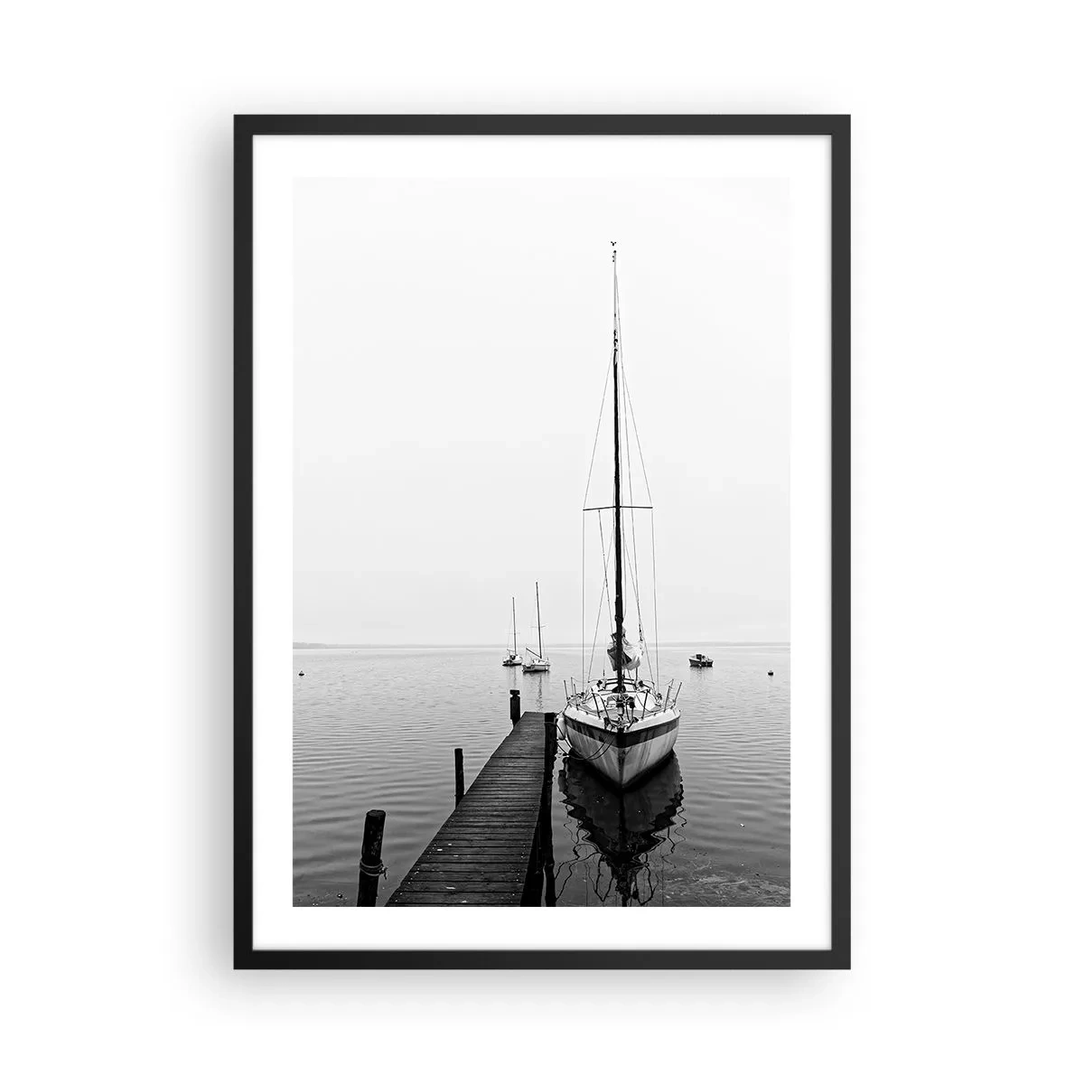 Plagát v čiernom ráme - Pripravený na použitie - 50x70cm - Pripravený na cestu - Moderná nástenná dekorácia do obývacej izby a spálne ARTTOR