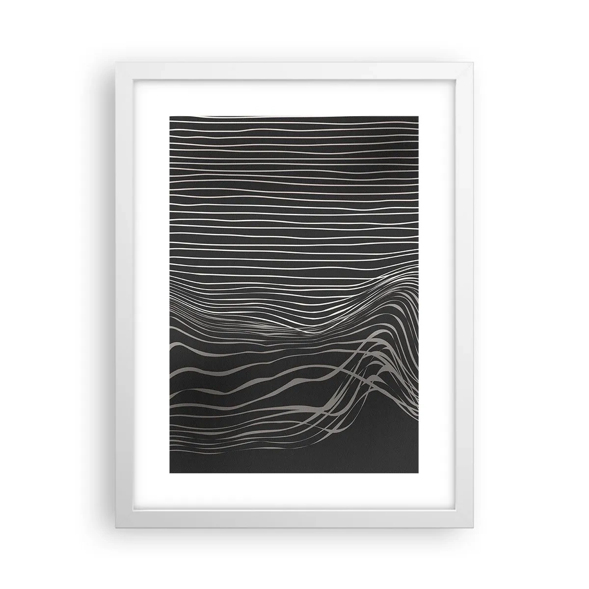 Plagát v bielom ráme - Rytmus a prízvuk - 30x40 cm