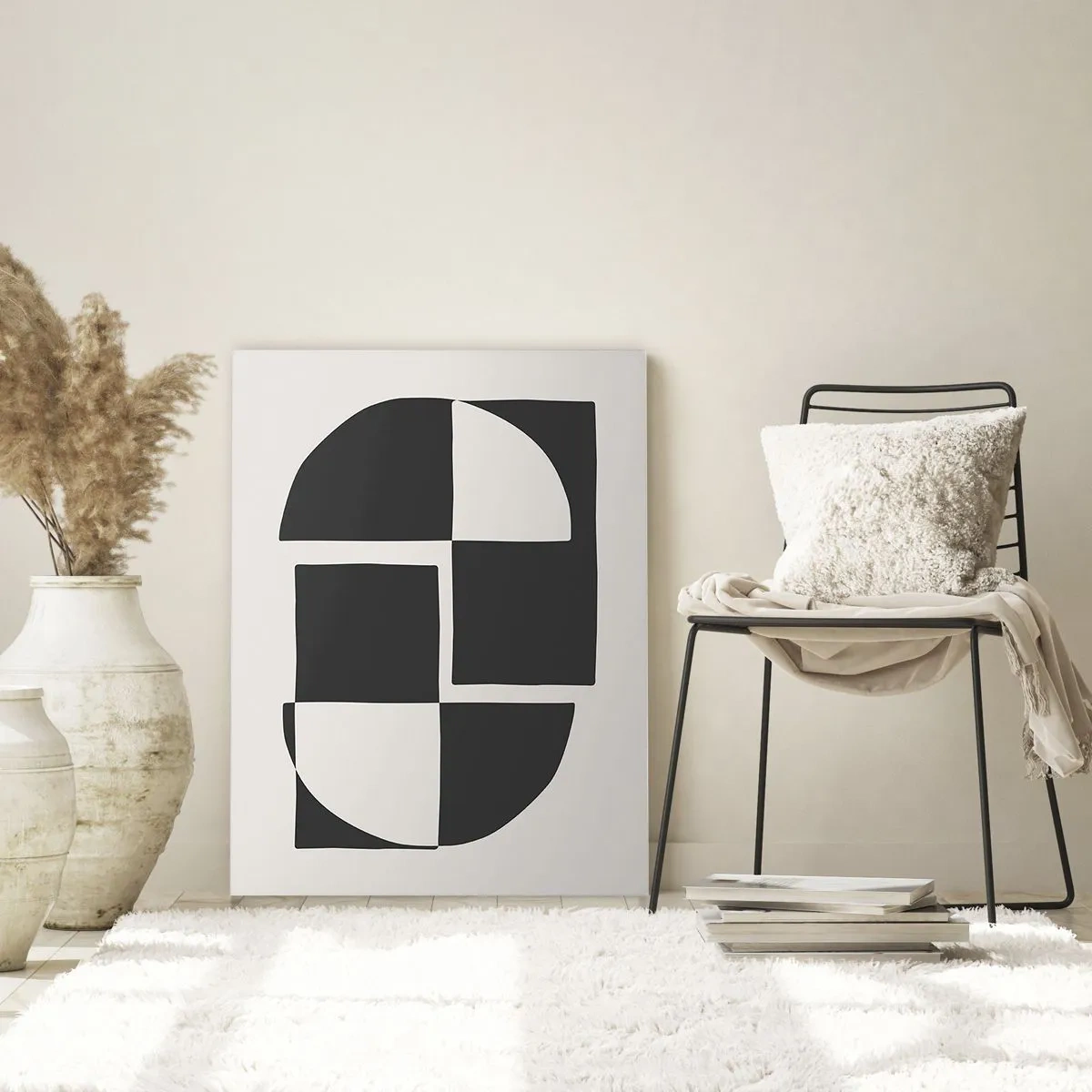 Obraz na skle - Antitéza – syntéza - 80x120 cm