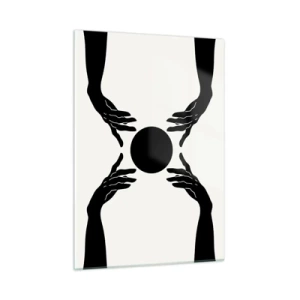 Obraz na skle - Tajné znamenie - 50x70 cm