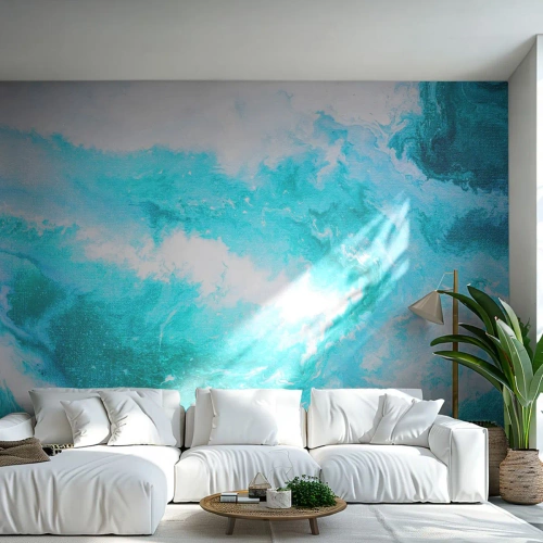 Fototapeta Premium Canvas - V jadre živlu - Abstrakcia, Kus, Moderný vzor - 150x105 cm