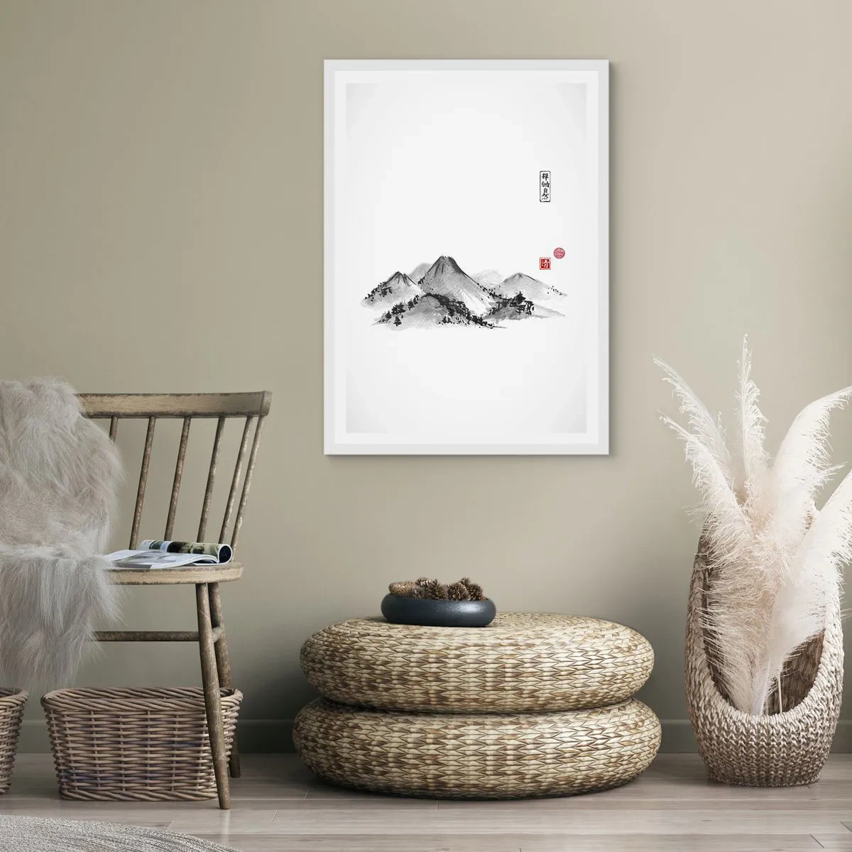 Plagát v bielom ráme - Za hranicou vzdialenosti - 40x50 cm