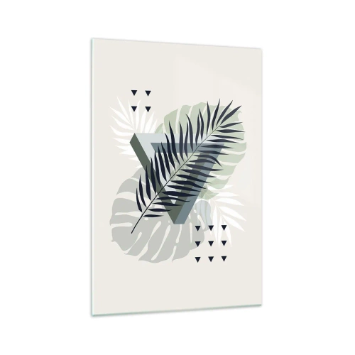 Obraz na skle - Príroda a geometria – dva poriadky? - 70x100 cm
