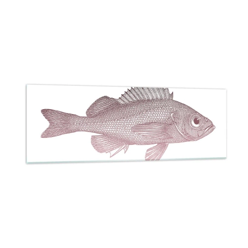 Obraz na skle - Ryba s veľkými očami - 90x30 cm