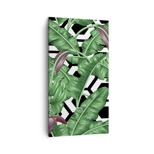 Obraz na plátne - Symetrická kompozícia od prírody - 45x80 cm