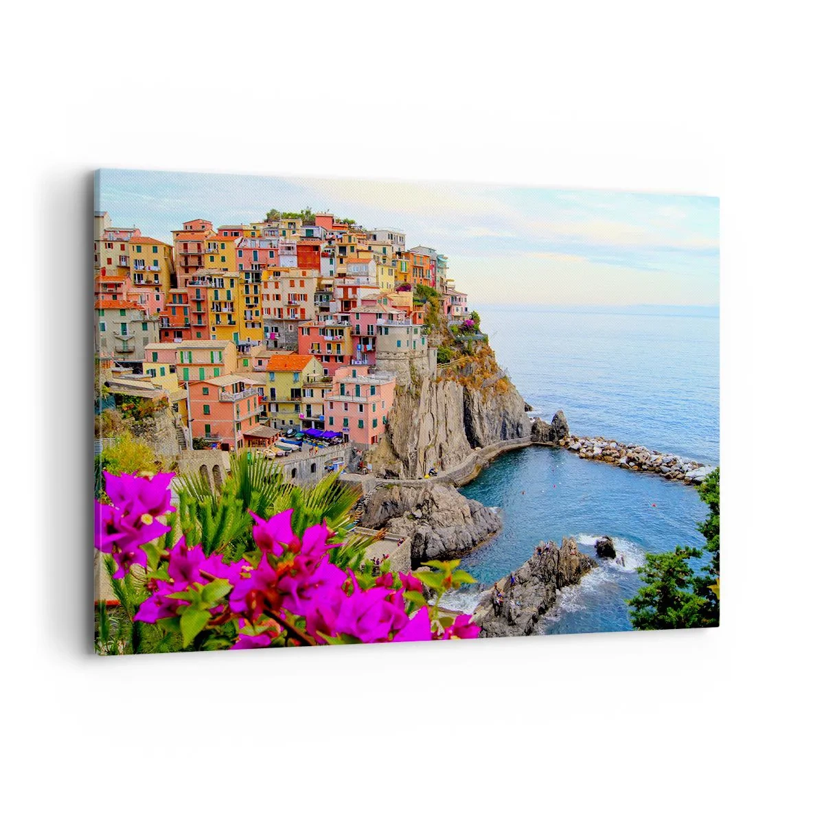 Obraz na plátne - Usmievavé mesto - 100x70 cm