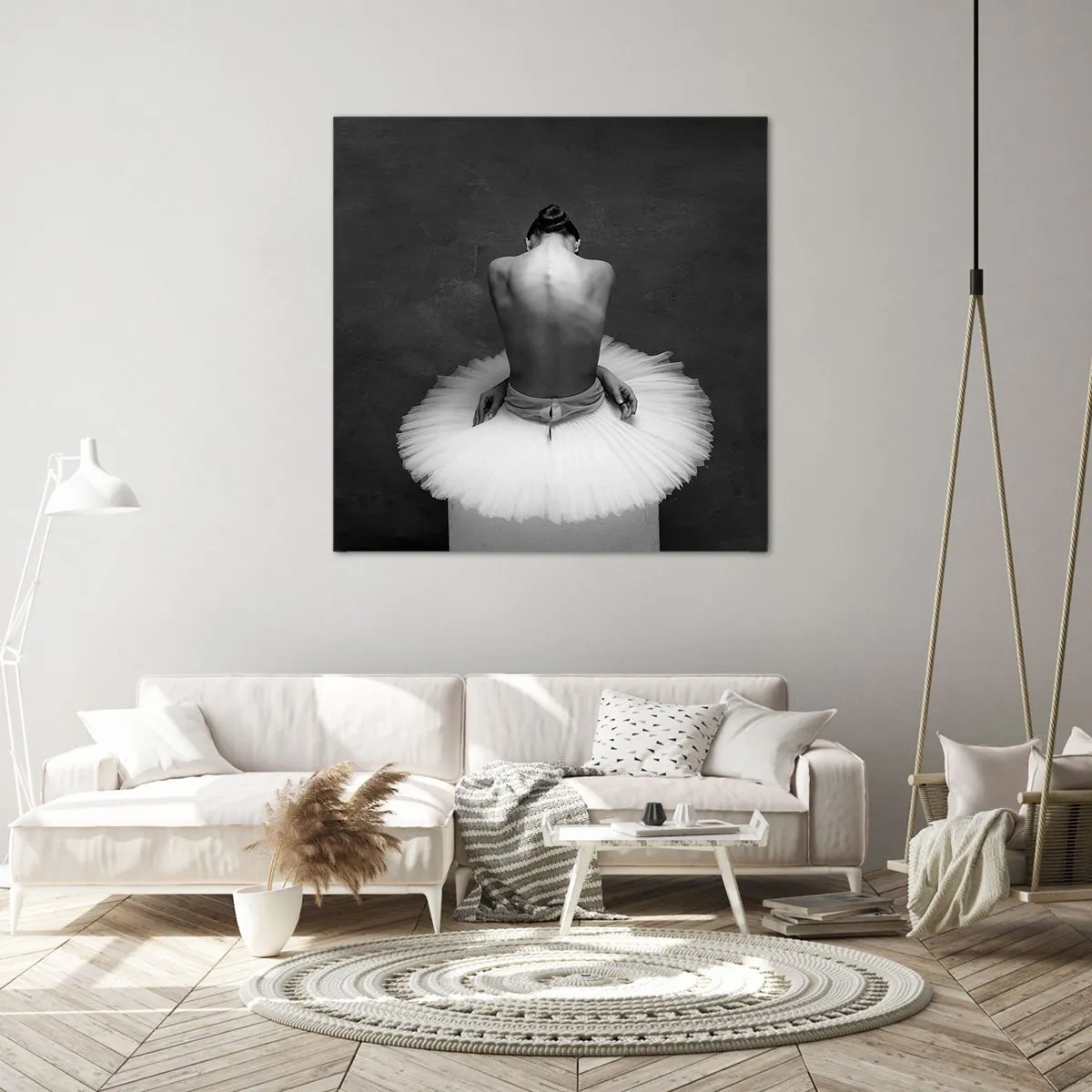 Obraz na plátne - Práve prekvitá - 50x50 cm