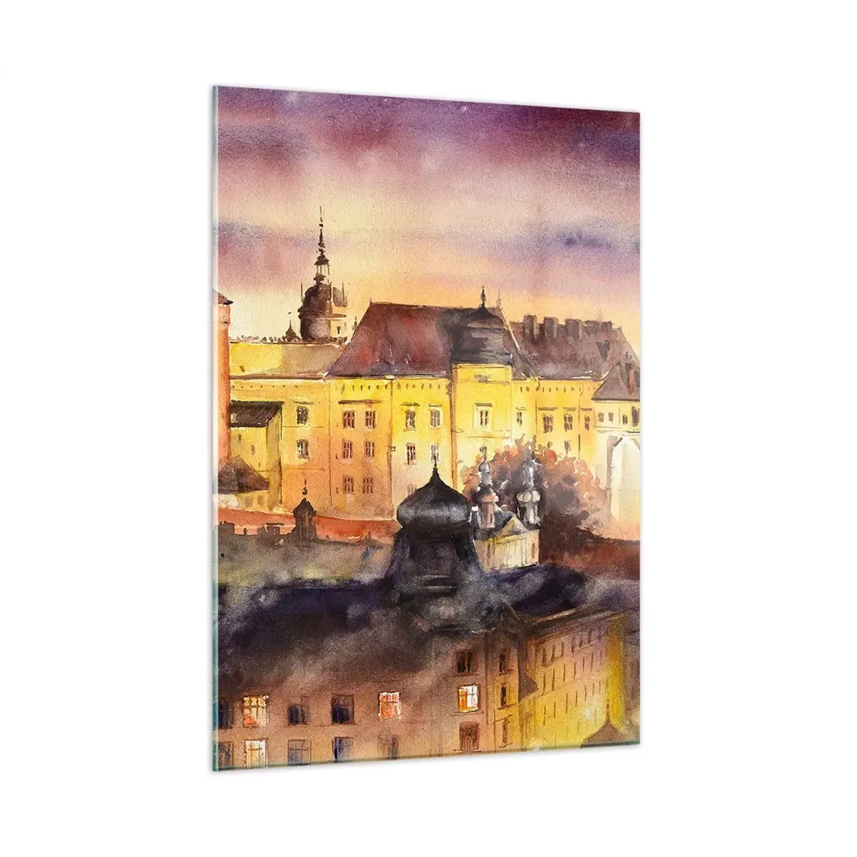 Obraz na skle - Dejiny a rozprávka - 50x70 cm