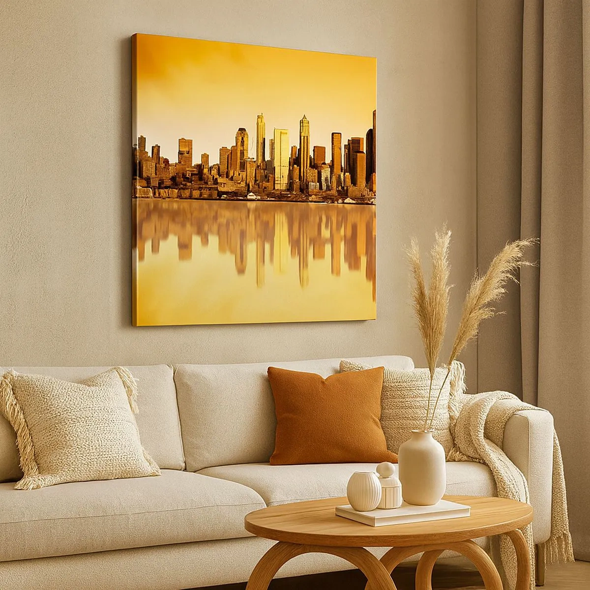 Obraz na plátne - Ticho metropoly - 30x30 cm