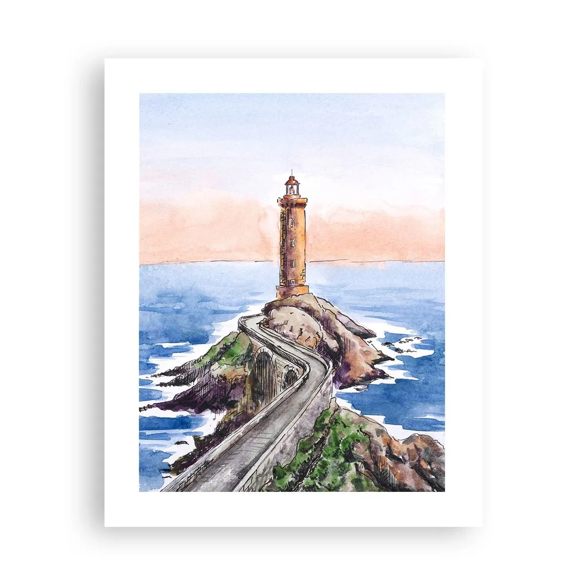 Plagát - Tvárou v tvár moru - 40x50 cm