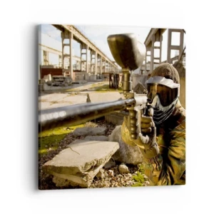 Obraz na plátne - Aj vy sa môžete stáť hrdinom - 40x40 cm