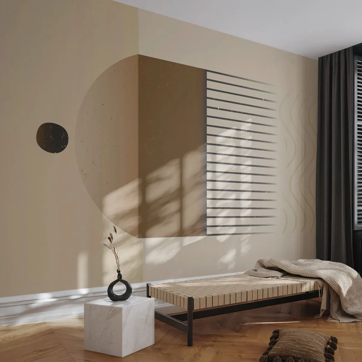 Fototapeta Premium Sand - Rôzne stavy - Abstrakcia, Kus, Minimalizmus - 350x256 cm