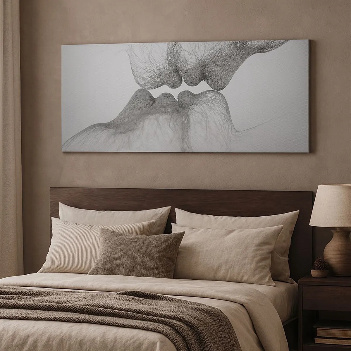 Obraz na plátne - Bozk vetra - 100x40 cm