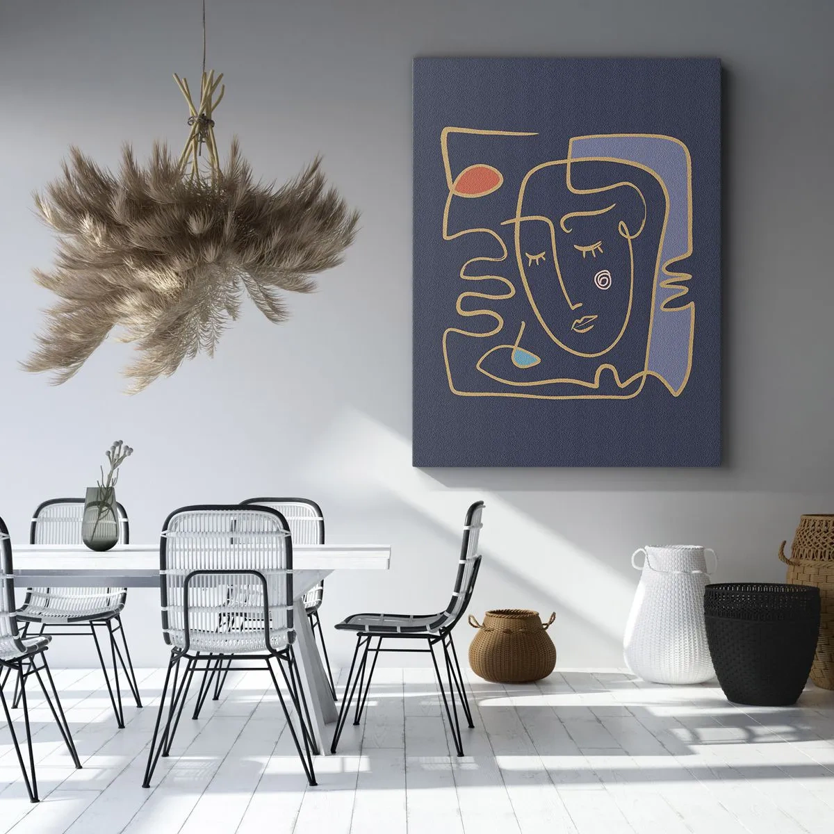 Obraz na plátne - V zádumčivosti - 45x80 cm