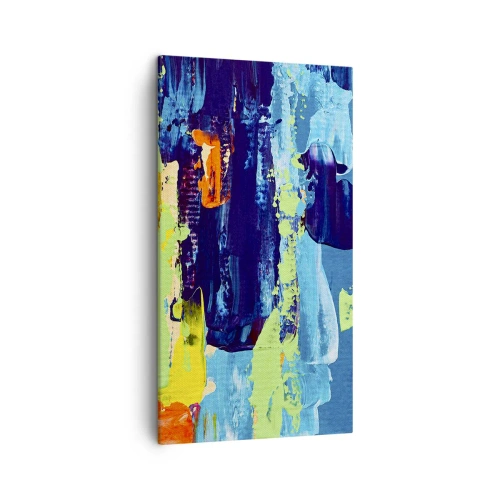 Obraz na plátne - Život je krásny! - 45x80 cm