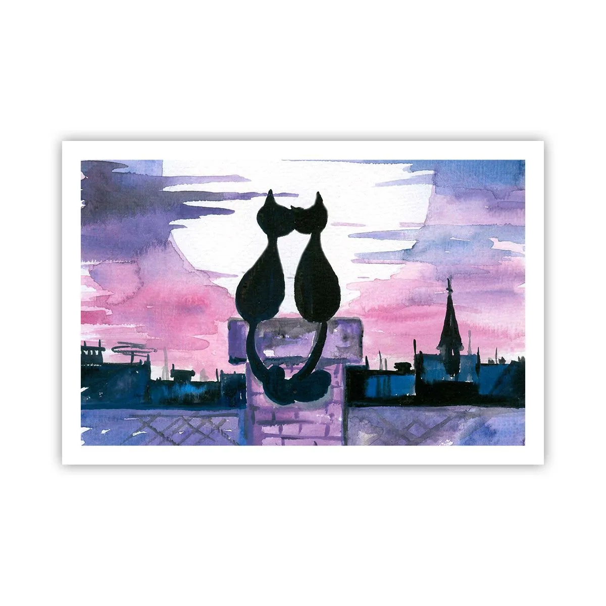 Plagát - Rendez-vous pod mesiacom - 91x61 cm