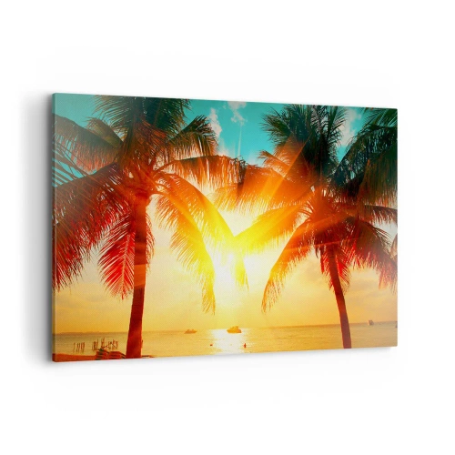 Obraz na plátne - Exotický pár - 120x80 cm