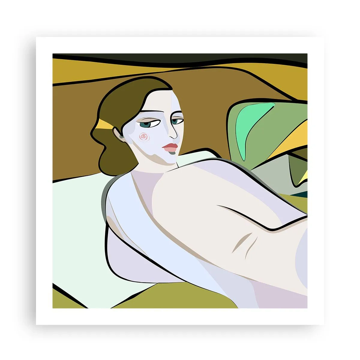 Plagát - Intímny portrét - 60x60 cm