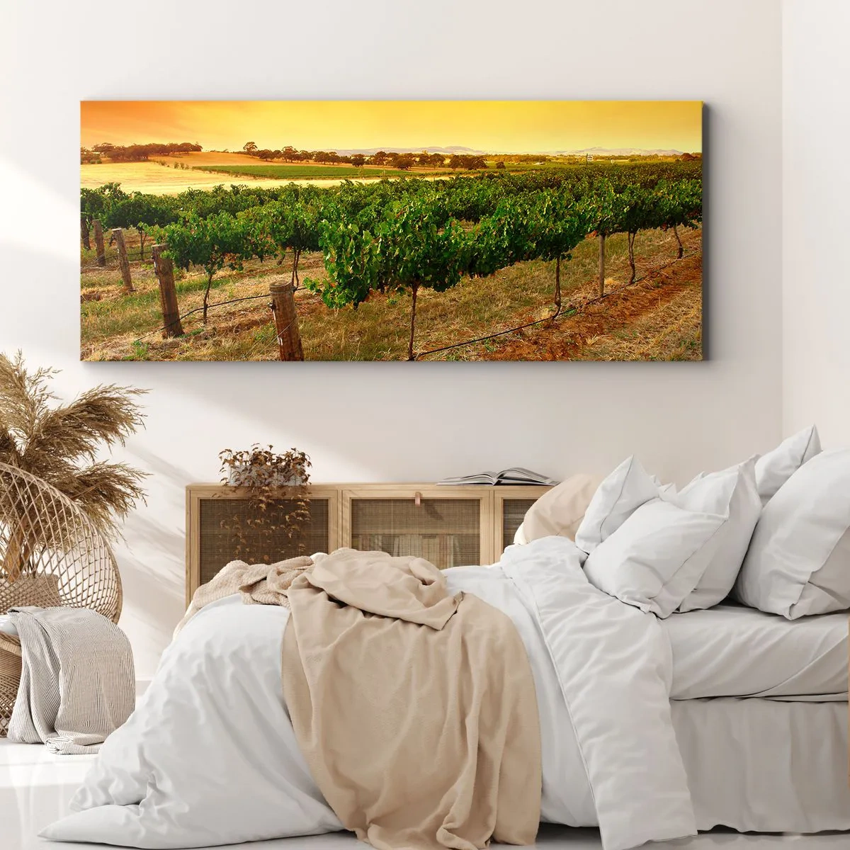 Obraz na plátne - Napiť sa slnka - 160x50 cm