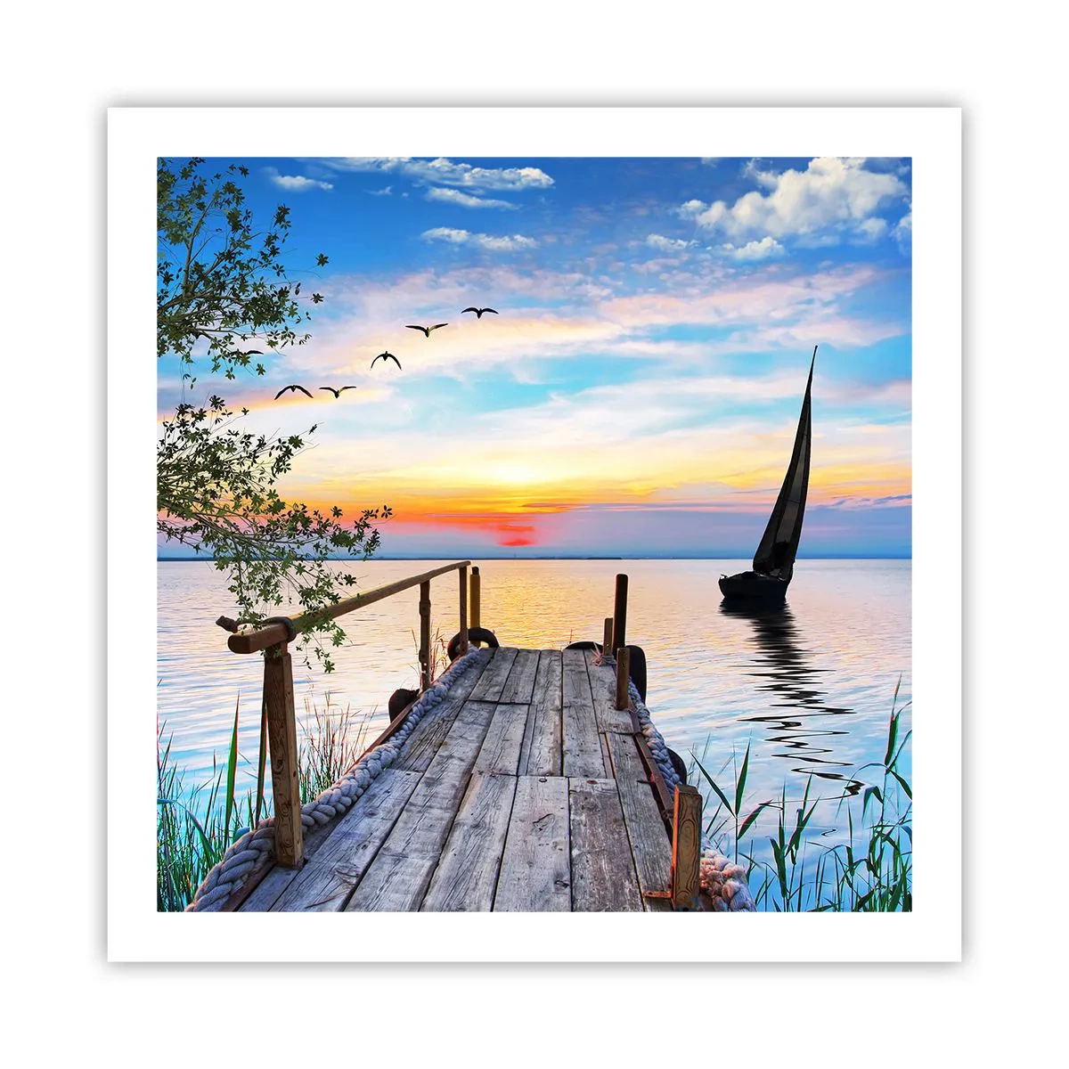Plagát - Dobrý večer - 60x60 cm
