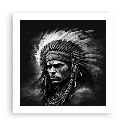 Plagát - Vodca a bojovník - 50x50 cm