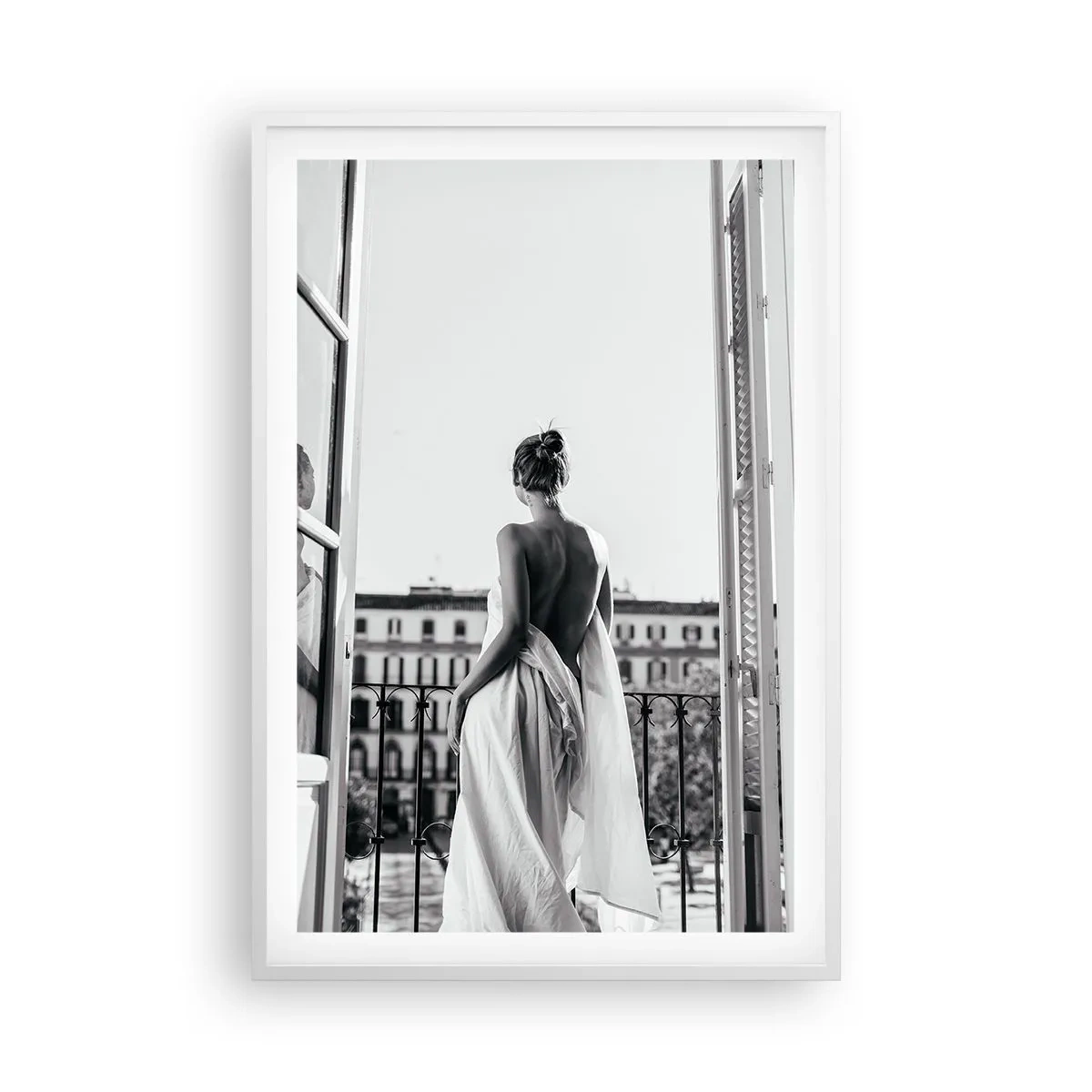 Plagát v bielom ráme - Prebudenie zmyslov - 61x91 cm