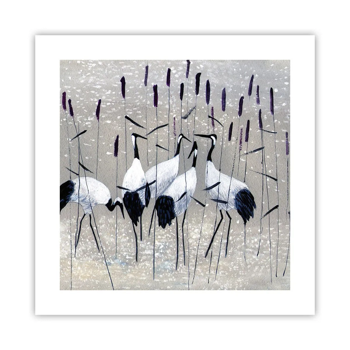 Plagát - Medzi svojimi - 40x40 cm