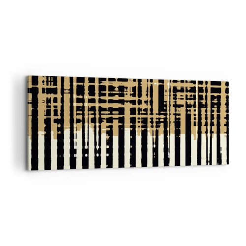 Obraz na plátne - Architektonická abstrakcia - 100x40 cm