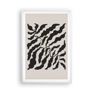 Plagát v bielom ráme - Povaha štvorca - 61x91 cm