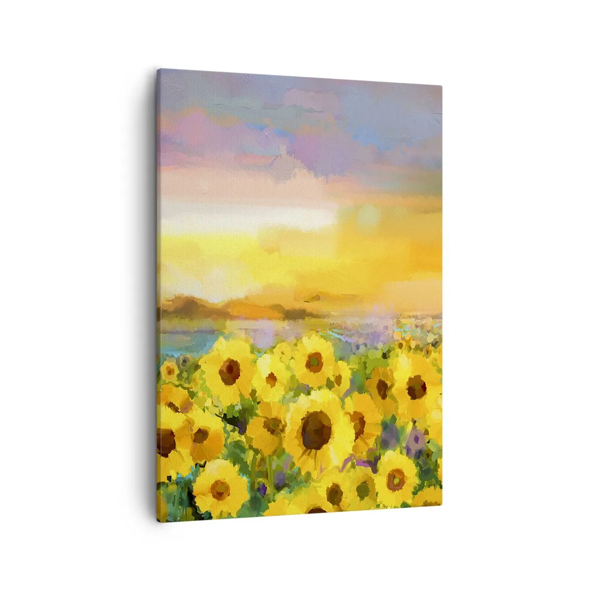 Obraz na plátne - Samotné slnko zostúpilo na zem - 50x70 cm