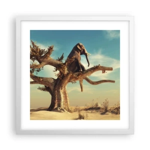 Plagát v bielom ráme - Nový uhol pohľadu - 40x40 cm