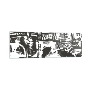 Obraz na skle - Poriadok alebo chaos? - 160x50 cm
