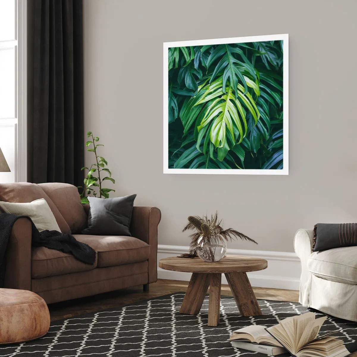 Plagát - Ponoriť sa do sviežosti - 60x60 cm