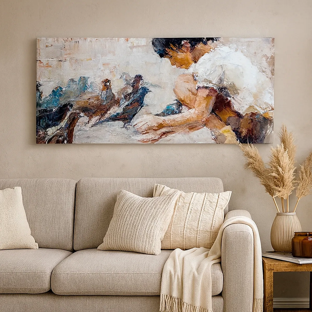 Obraz na plátne - Maličkí a najmilší - 30x30 cm