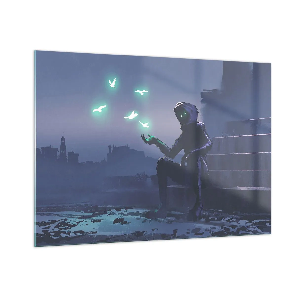 Obraz na skle - Život sa vráti - 100x70 cm