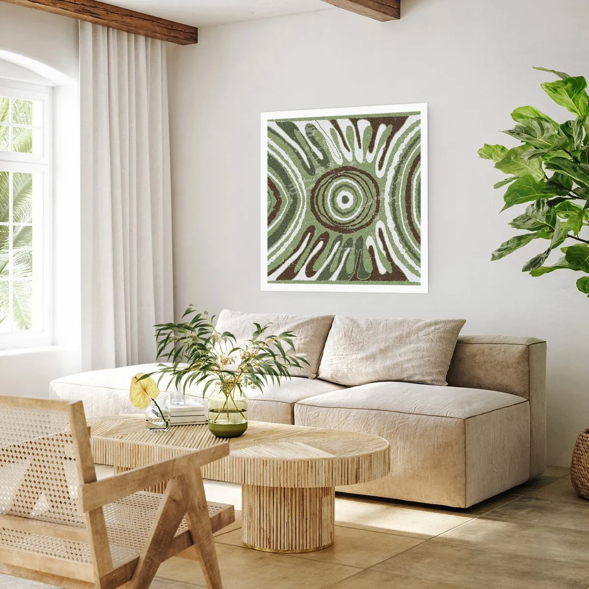 Plagát - Explózia emócií - 50x50 cm
