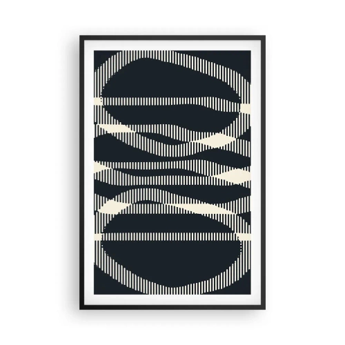 Plagát v čiernom ráme - Pokus o prelomenie temnoty - 61x91 cm