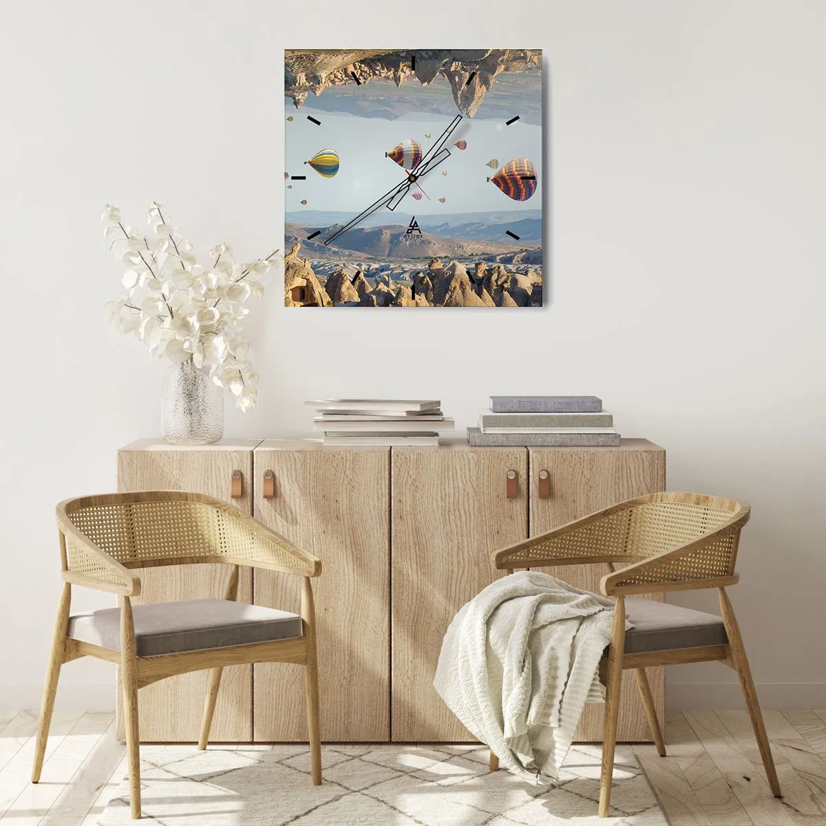 Nástenné hodiny - Tu je možné všetko - 30x30 cm