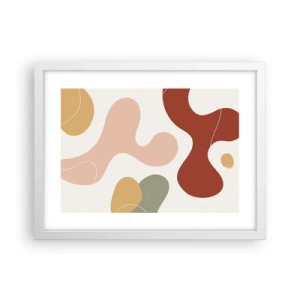 Plagát v bielom ráme - Klikiháky - 40x30 cm