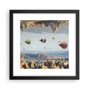 Plagát v čiernom ráme - Tu je možné všetko - 30x30 cm