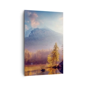 Obraz na plátne - V horách a údoliach - 80x120 cm