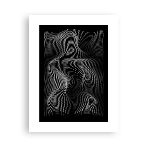 Plagát - Tanec svetla v priestore - 30x40 cm
