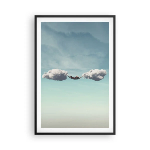 Plagát v čiernom ráme - Blaženosť okamihu - 61x91 cm