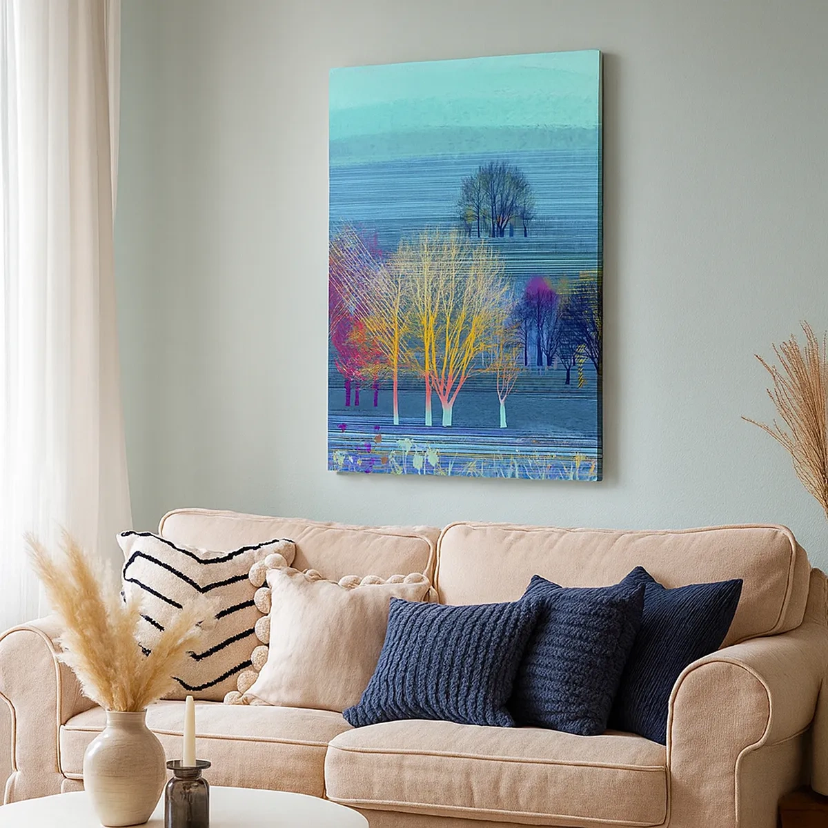 Obraz na plátne - Fantastická krajina - 50x70 cm