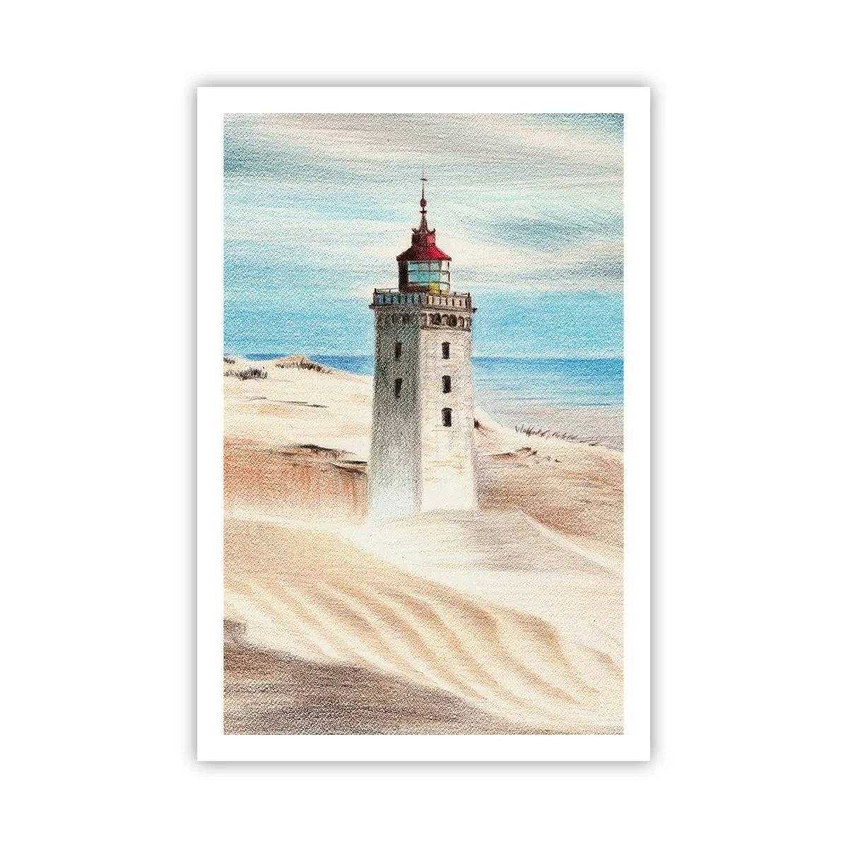 Plagát - Vždy hľadí na more - 61x91 cm