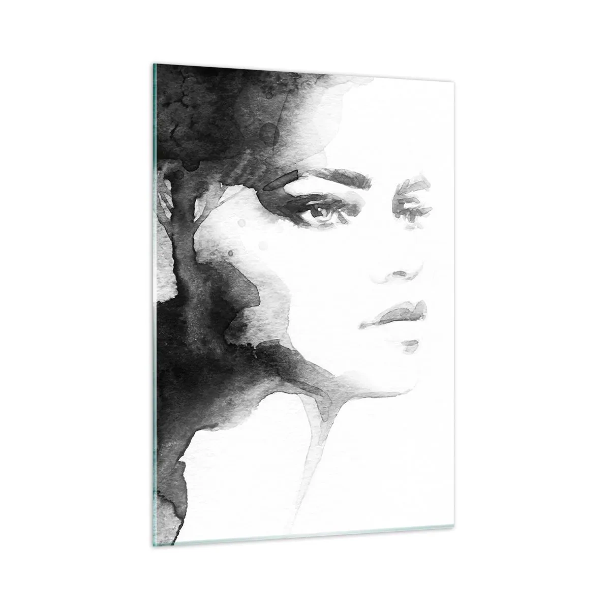 Obraz na skle - Vytvorená z tajomstva a hmly - 50x70 cm