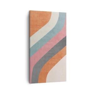 Obraz na plátne - Diagonálna kompozícia – pohyb - 45x80 cm